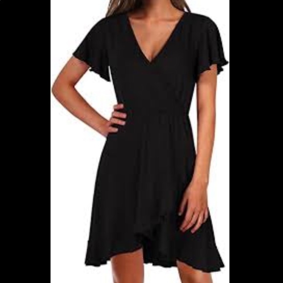 Asos Jersey Faux Wrap Dress - Picture 7 of 7